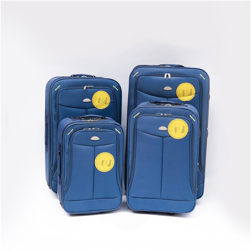 (20 + 24 + 28 + 32) Valise 4 pièces, valise bleue