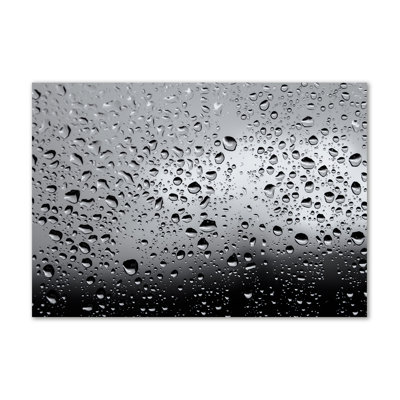 Drops Of Water - Wrapped Canvas Print