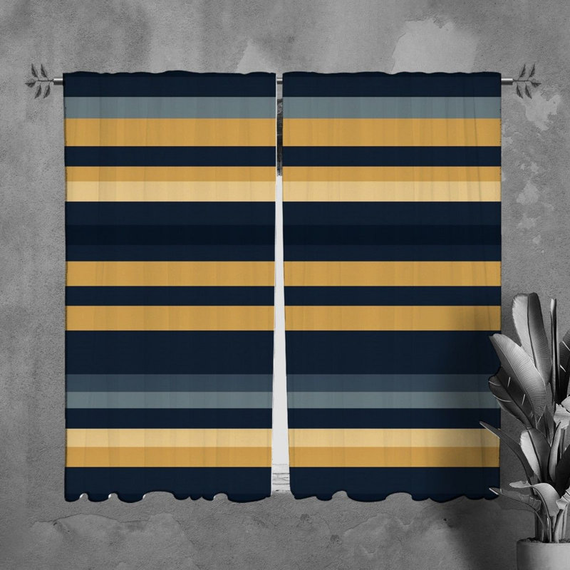 Paire de rideaux obscurcissant en polyester Kall, L 40 po x L 82 po