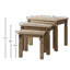 Alexandrea Solid Wood Nesting Tables