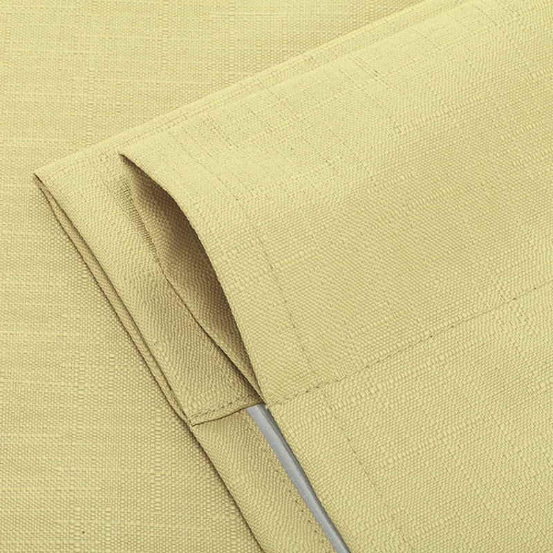 Morelock Blackout Curtain Pair, Yellow