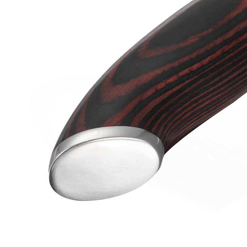 Ensemble de couteaux de cuisine, 5 couteaux tranchants en acier inoxydable à haute teneur en carbone, durable et résistant à la rouille, coutellerie de cuisine professionnelle avec poignée ergonomique résistante aux fissures, pour une coupe précise