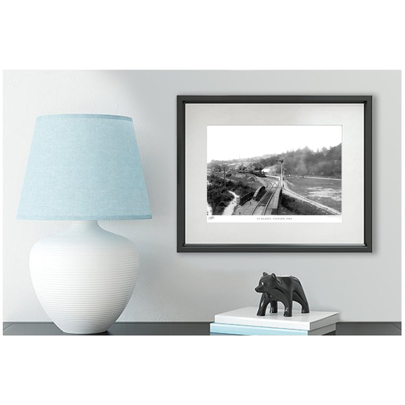 St Blazey, Station 1904 by Francis Frith - Single Picture Frame Print, 45cm H x 60cm W