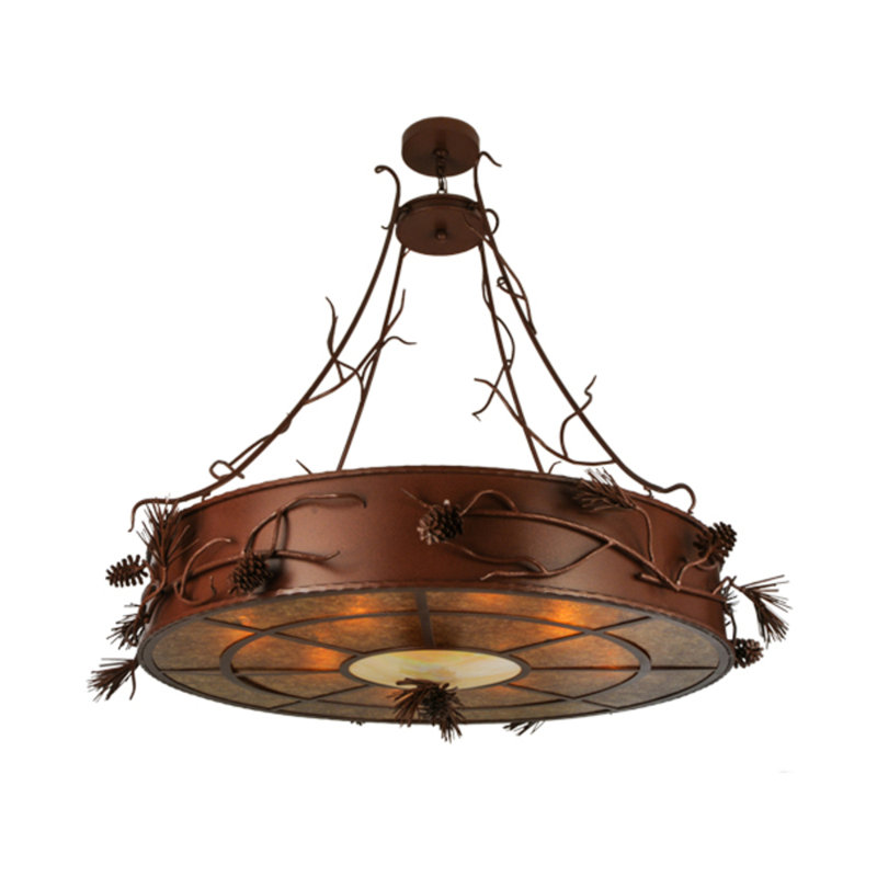 Woodland Pine 8 - Light Chandelier