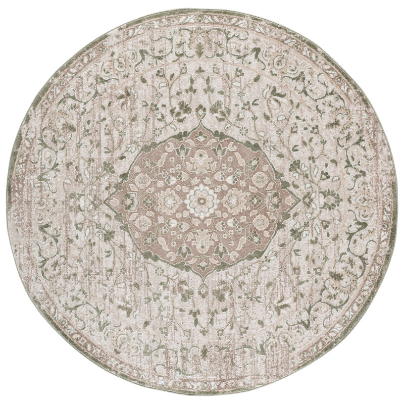 Tapis d'intérieur performant Chamber, 6'-7" x 6'-7" Round