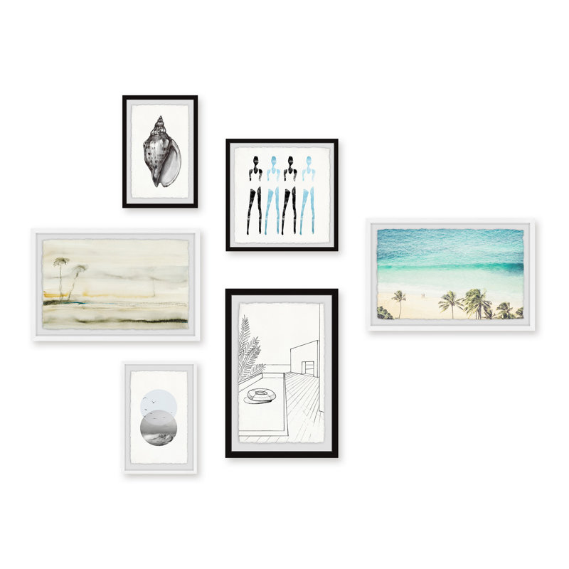Coquillage Hexaptych