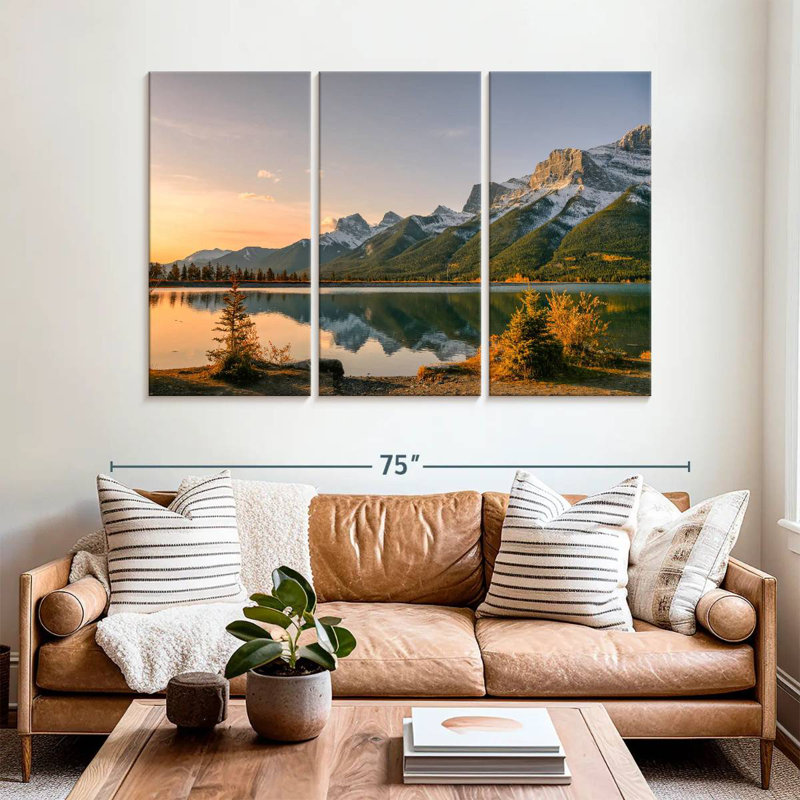 Alvord Mount Rundle Sunrise, 42" H x 65" W