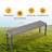 Allanah 51.2 " W Metal Outdoor Picnic Bench-1047071764