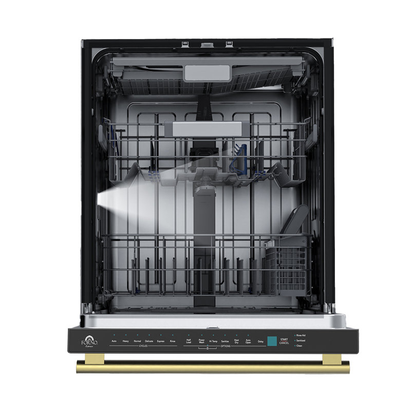 Lave-vaisselle encastrable 24 po Stella, Noir