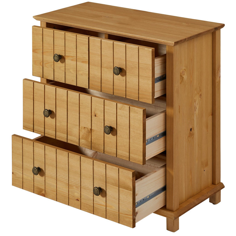 Chest Of Drawers, Natural Brown