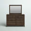 Commode 9 tiroirs avec miroir Geohagan