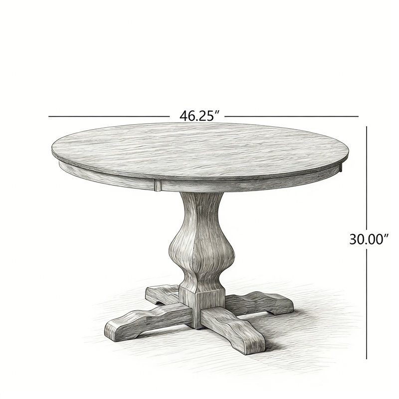 Table de salle à manger, Naturel