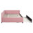 Linen Upholstered Daybed With Trundle Bed Frame-1633358161