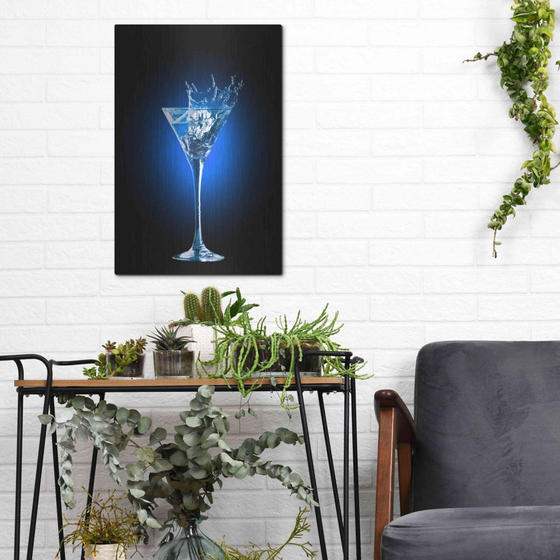 "Gin and Tonic Splash" par Luxe, H 16 po x l 12 po