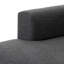 Chaise longue Sloan LAF gris anthracite PC-Saxon