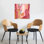 «Shades Of Pink», art abstrait abstrait et audacieux