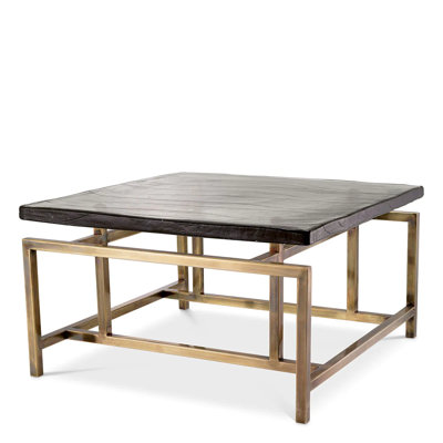 Schlumberg Glass Top Single Coffee Table
