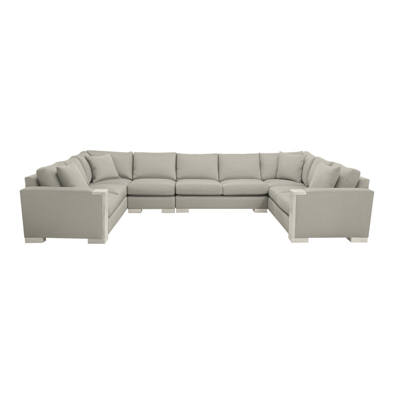 Michael Weiss 4-Piece Abingdon Sectional, Ian Smoke, Wrenn