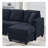Sectional Sofa, Dark Blue