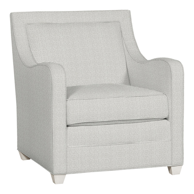 Haden 31.5" Chair, Casa Blanca, Callaloo Cotton