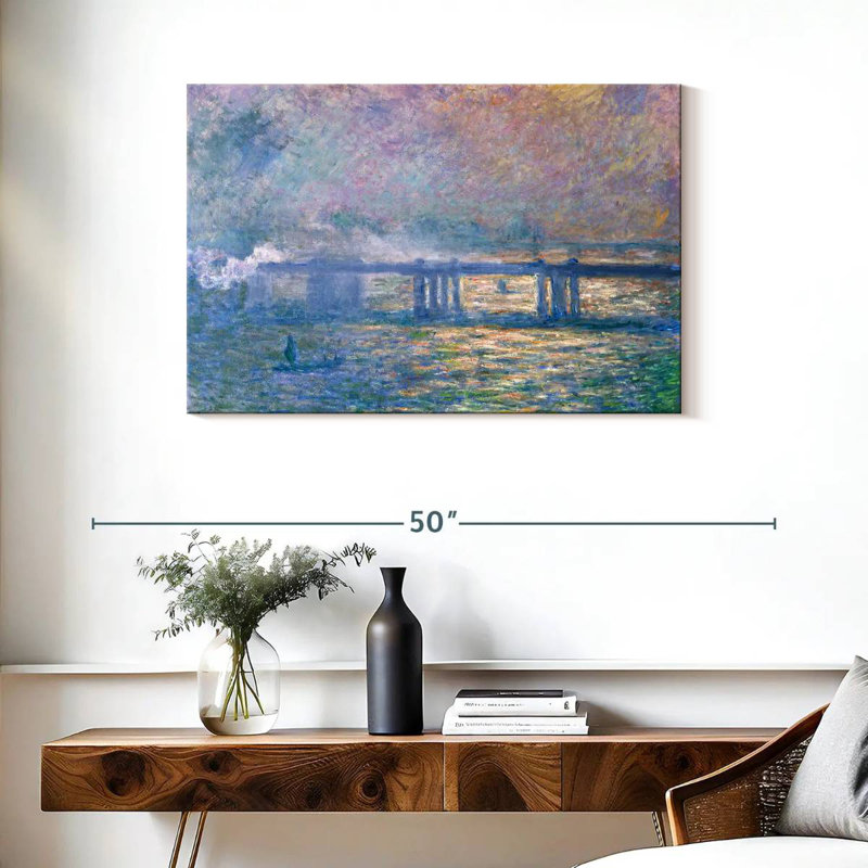 Sireci Charing Cross Bridge 1903, 24" H x 36" W