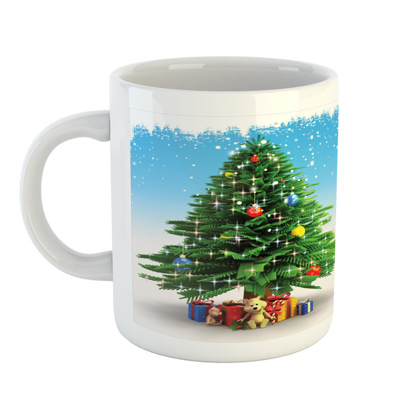 Grande tasse à café santa