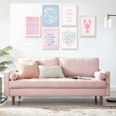 6 Piece Wrapped Canvas Wall Art