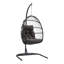 Outdoor Hanging Egg-Shaped Chair