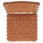 Chaise d'appoint rembourrée en cuir Brett-301507473-301507474