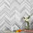 12" x 12" Natural Stone Marble Look Subway Wall & Floor Tile
