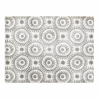 Emerico Poly Twill Abstract Rectangle Placemat