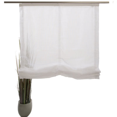Sheer Roman shade