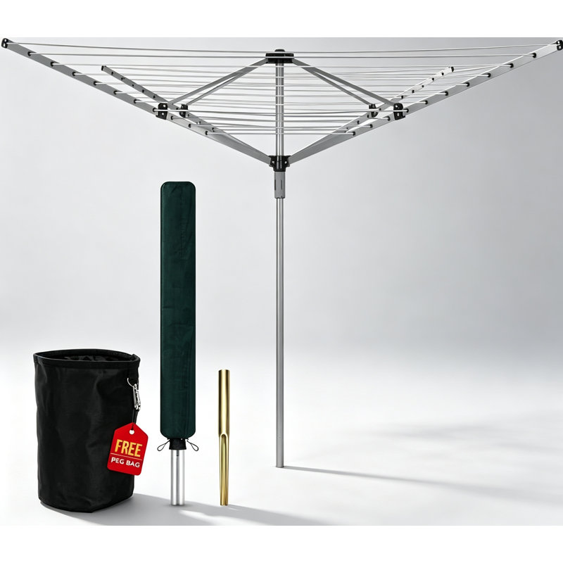 Heavy duty Rotary Washing Line Outdoor, 50 Meter