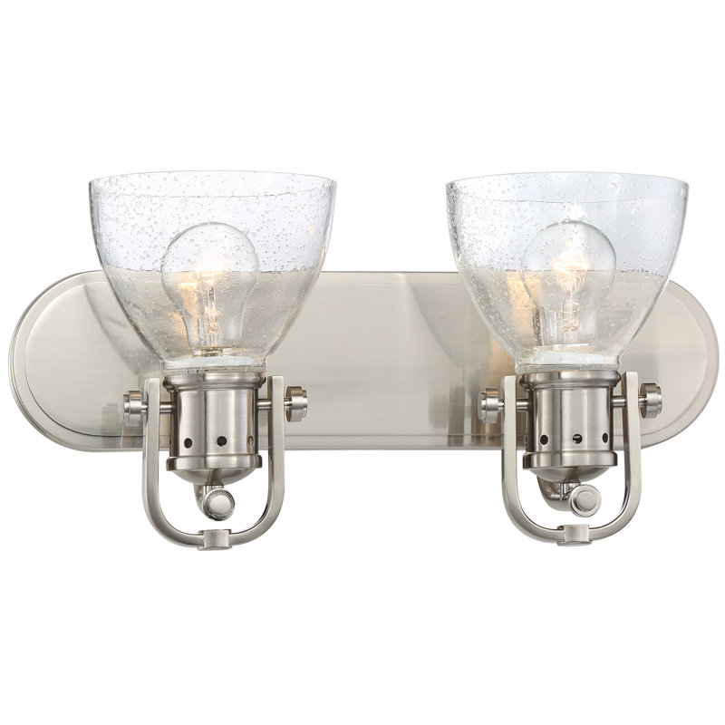 Hokku Designs Brightmoor Brushed Nickel Vanity Light