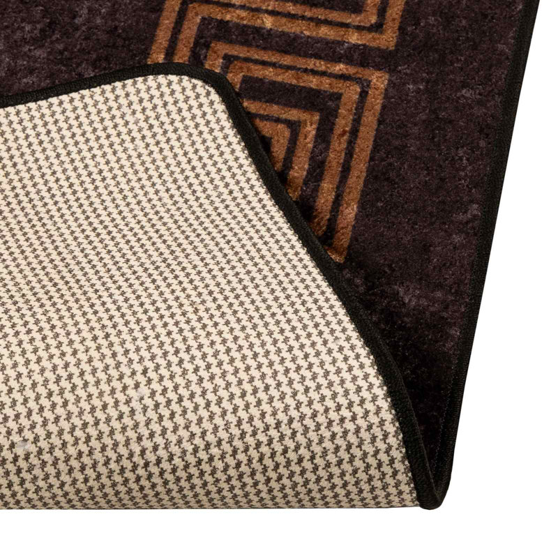 Area Rug, Runner 50cm x 100cm, Black