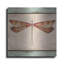  «Aqua Dragonfly» par Jean Plout, art mural en métal, 24 po x 24 po-5431579
