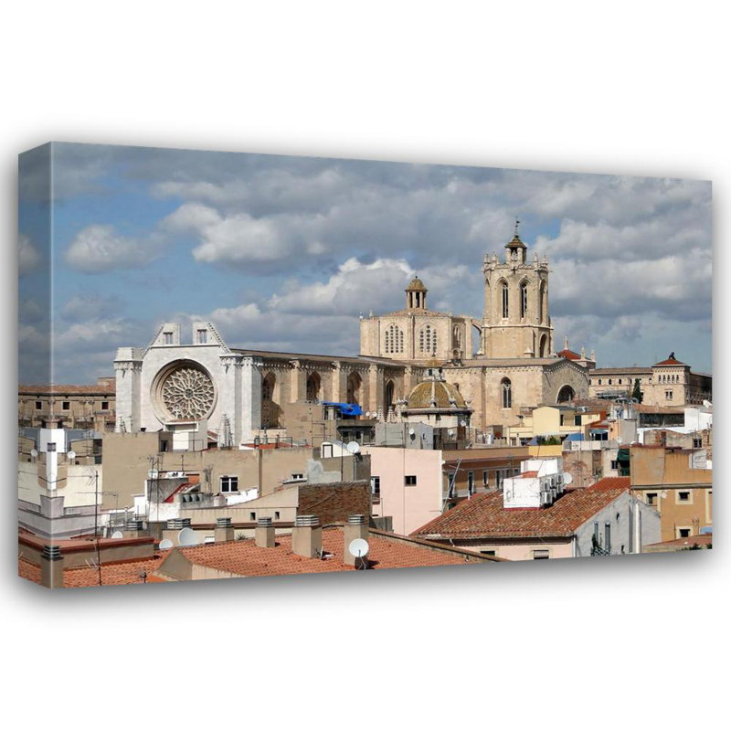 Tarragona Cathedral, 16" H x 24" W