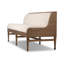 Priscilla RAF Dining Bench-72"-Crypton Wayfarer Snow-1814647562