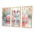 Toile naturelle avec cadre flottant