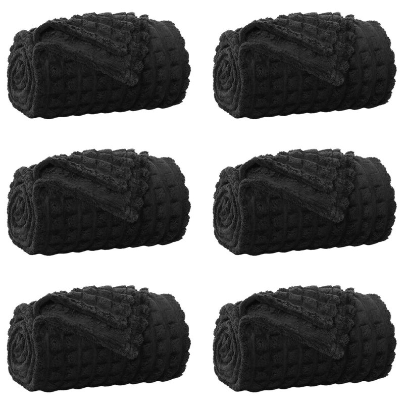 3.3-32 Blanket, 150cm x 130cm, Black