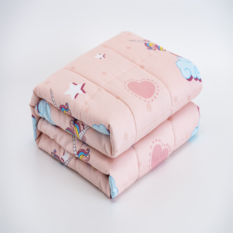  100% Cotton Kids Weighted Blanket, 3.13