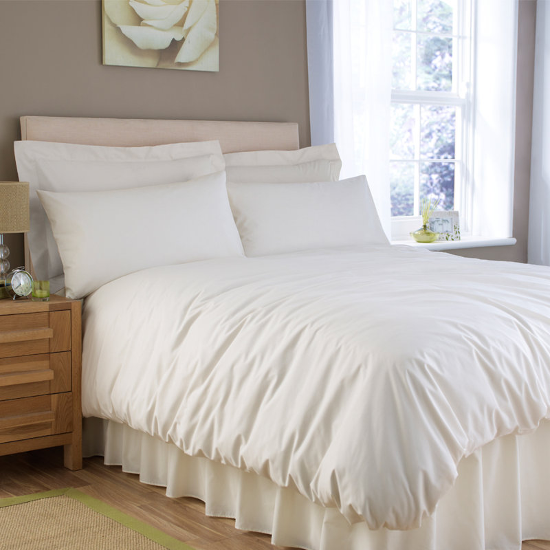 Percale Fitted Sheet, Single (3')
