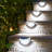 White Solar Powered Integrated LED Step Light-97913346