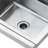 Stainless Steel Hand Washing Sink, 17 X 12.8 Inch, With 360 Rotatable Faucet, For Kitchen And Bar, Easy To Assemble Wall Mount Basin Steel, Heavy Duty, Drain