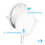 6" Slim Recessed LED, 12W, 5CCT Selectable, Dimmable