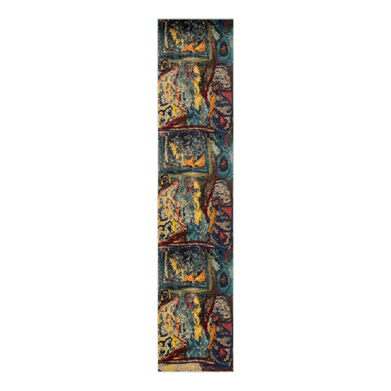 Wrought Studio Ansela Rug, Runner 2'7" x 12'
