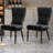 Modern Upholstered Dining Chair with Metal Frame-46129424