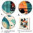 Orange And Blue Contemplative Space II - Minimalism Canvas Prints-134333894-134333900