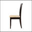 Ensemble de 2 chaises de salle à manger à dossier en treillis avec un design élégant et une assise confortable, parfait pour les intérieurs modernes et traditionnels.