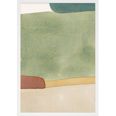 Distant Green Painting by Julia Balfour
